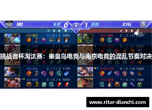 挑战者杯淘汰赛：秦皇岛电竞与南京电竞的混乱节奏对决
