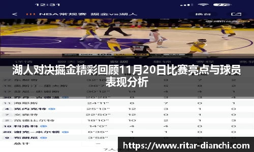 湖人对决掘金精彩回顾11月20日比赛亮点与球员表现分析
